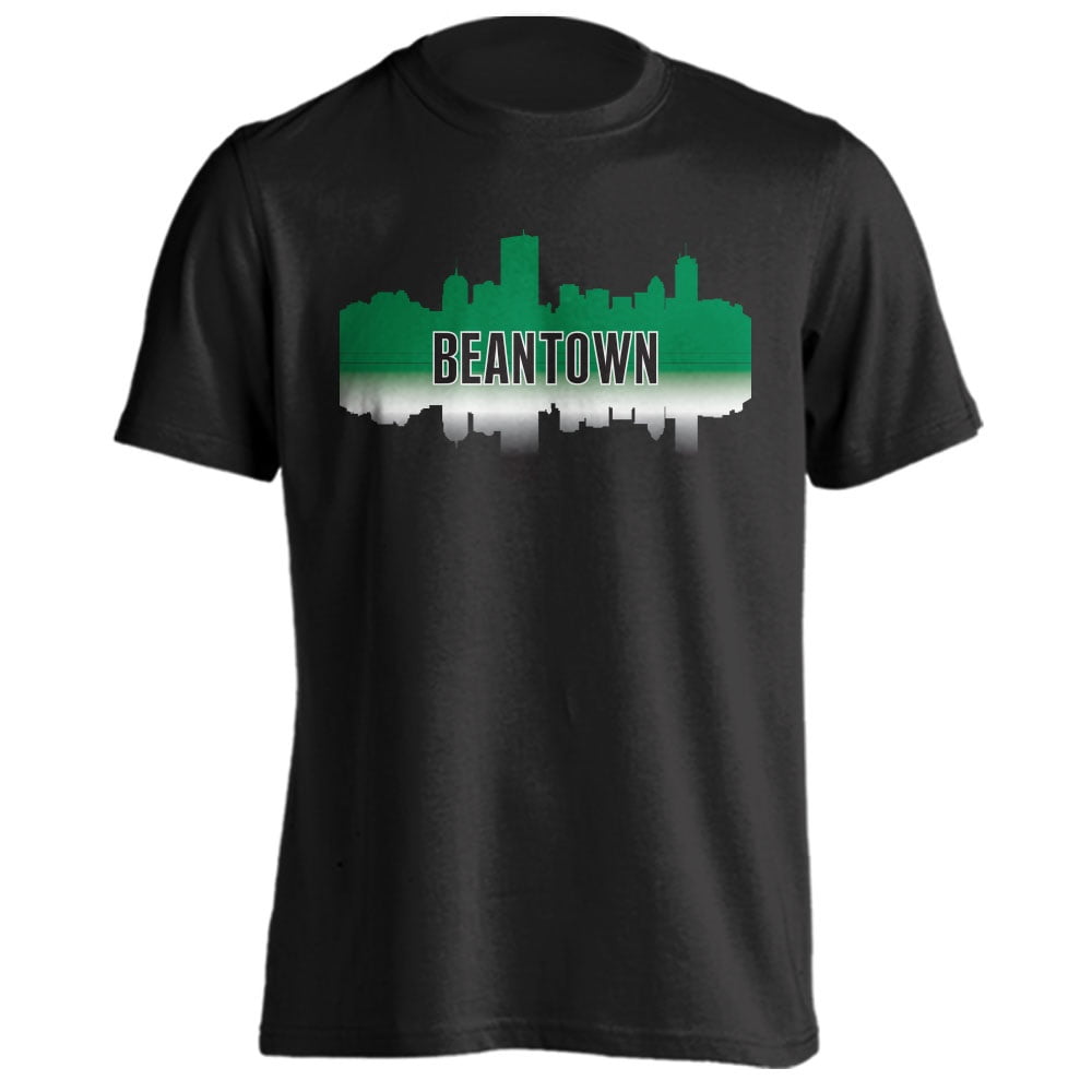 Sport Your Gear Boston Bean Town Skyline Sports Team Short Sleeve T