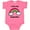 Hot Pink, variant on Inktastic I Love my Godmother Boys or Girls Baby Bodysuit