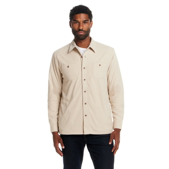 Frontier Threads Men's Sherpa-Lined Corduroy Shirt Jacket