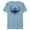 Ocean Blue, variant on Lilo & Stitch Experiment 626 Smiling Big Face Costume - Short Sleeve Blended T-Shirt for Adults - Customized-Purple