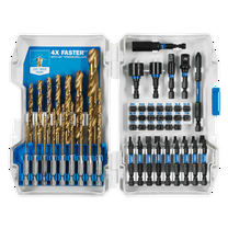 HART 60-Piece Impact Drill/Driver Bit Set