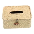thumbnail image 4 of Toyvian Khaki Country Style Tissue Holder and Paper Dispenser for Living Room Desktop and Home Use, 4 of 8