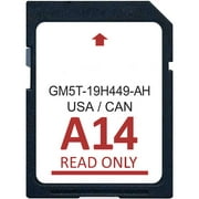 2023 Latescat Version Navigation sd Card Fits Ford/Lincoln Newest GPS Card Updated A14 USA CANADA Map-GM5T-19H449-AH