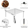 thumbnail image 2 of Collapsible Fire Pit: Portable Charcoal Grill That Transforms Your Outdoor Experience, Rust-Proof And Ready For Adventure, 2 of 7