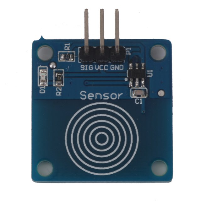 Módulo de Conmutación Táctil Capacitiva Ttp223b Sensor Digital Para Bricolaje Hugo Interruptor de sensor táctil digital TTP223B