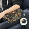 thumbnail image 6 of Renewold Horse Camo Hunting Forest Auto Center Console Cover Non-slip Soft Armrest Storage Box Mat Scratch Resistant Middle Console Cover Arm Rest Pad Car Interior Decor Accessories, 6 of 9