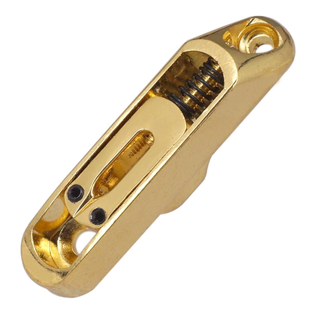 Dualoai Electric Bass Guitar 6 String Bridge Saddle Tailpiece Screws Hex Wrench Gold