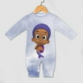 thumbnail image 4 of Bubble Guppies Goby Baby Rompers One-Piece Long Sleeve Jumpsuit Bodysuits Newborn Infant Toddler Outfit Kid Clothes Sets, 4 of 8