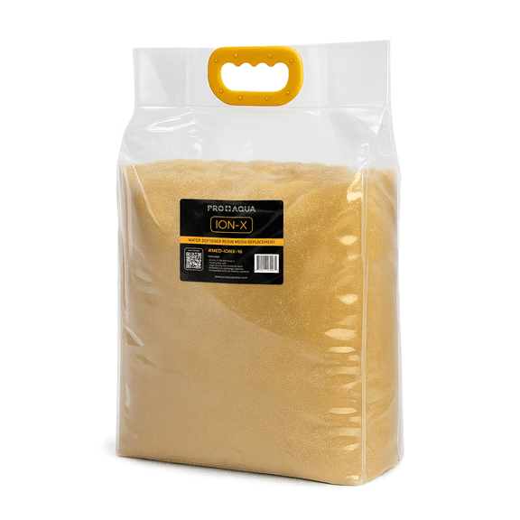 PRO AQUA 1/2 Cubic Foot Water Softener Resin Replacement Media – 16,000 Grain High Capacity Ion Exchange Resin – OEM Replacement for Salt-Based Water Softeners & RV Systems