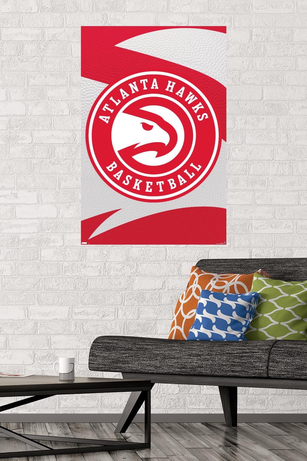 NBA Atlanta Hawks - Logo 20 Wall Poster, 22.375" x 34"