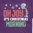 thumbnail image 2 of SpongeBob SquarePants - Oh Joy It's Christmas Morning Squidward - Men's Short Sleeve Graphic T-Shirt, 2 of 5