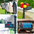 thumbnail image 3 of 3 inch Self Adhesive Vinyl Waterproof Mailbox Numbers Stickers 0-9 Mailbox Numbers Sticker 6 Sheets Strong Self Adhesive Vinyl House Numbers for mailbox House Address Stickers, 3 of 5