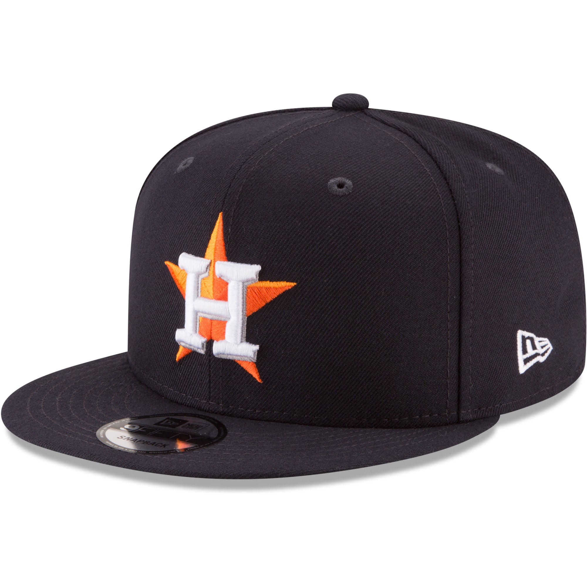 Men's New Era Navy Houston Astros Team Color 9FIFTY Snapback Hat - OSFA