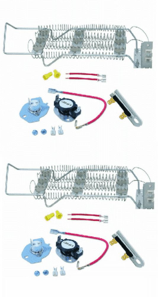 WP4391960 279816 3392519 Whirlpool, Kenmore Dryer Heater Fuse Kit 2 Pack