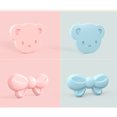 thumbnail image 4 of 6PCS Children Safety Pin Cute Pattern Sobber Towel Pin Bow - Pink, 4 of 9