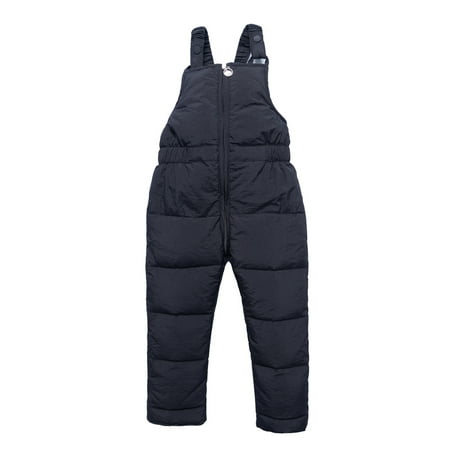

SYNPOS Toddlers Boy Girl Snow Jumpsuit Overalls Kids Baby Lightweight Warm Ski Pants 0-4 Years