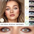 thumbnail image 2 of lentes de contacto amara 1 par de lentes de contacto de color de la serie brazilgirl lentes de color cosméticos, 2 of 4