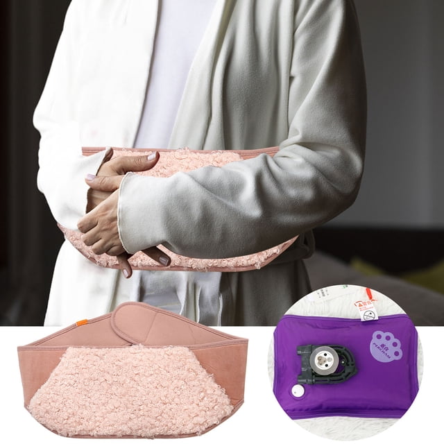 Boovnll Tool Kit, Belt Protection Belt Natural Roll Protection with Rechargeable Hot Water Bottle Warm Belly with Warm Treasure, Tool Set, Home Essentials, Household Essentials