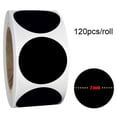 thumbnail image 3 of Zshan 120pcs Jar Labels, Black Jar Sticker Labels, Chalkboard Labels, Reusable Adhesive Labels for Jars, 3 of 4
