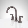 thumbnail image 6 of Signature Hardware 948591 Widespread Bathroom Faucet, Aged Brass, 6 of 7