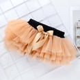 thumbnail image 3 of LYHaoo Children's Summer Skirts For Girls Half Length Skirts For Babies Tutu Skirts Baby Bottom Pants Festival Short Skirts For Children 0 24 Months.，Casual Floral Dresses Sizes 3-6 Months Gold, 3 of 5