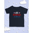 thumbnail image 3 of All American Boy. T-Shirt Infant -Image by Shutterstock,  24 Months, 3 of 4