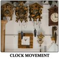 thumbnail image 4 of Wall Clock with Bird Sounds Cuckoo Clock Movement for 2Pcs Set, 4 of 4