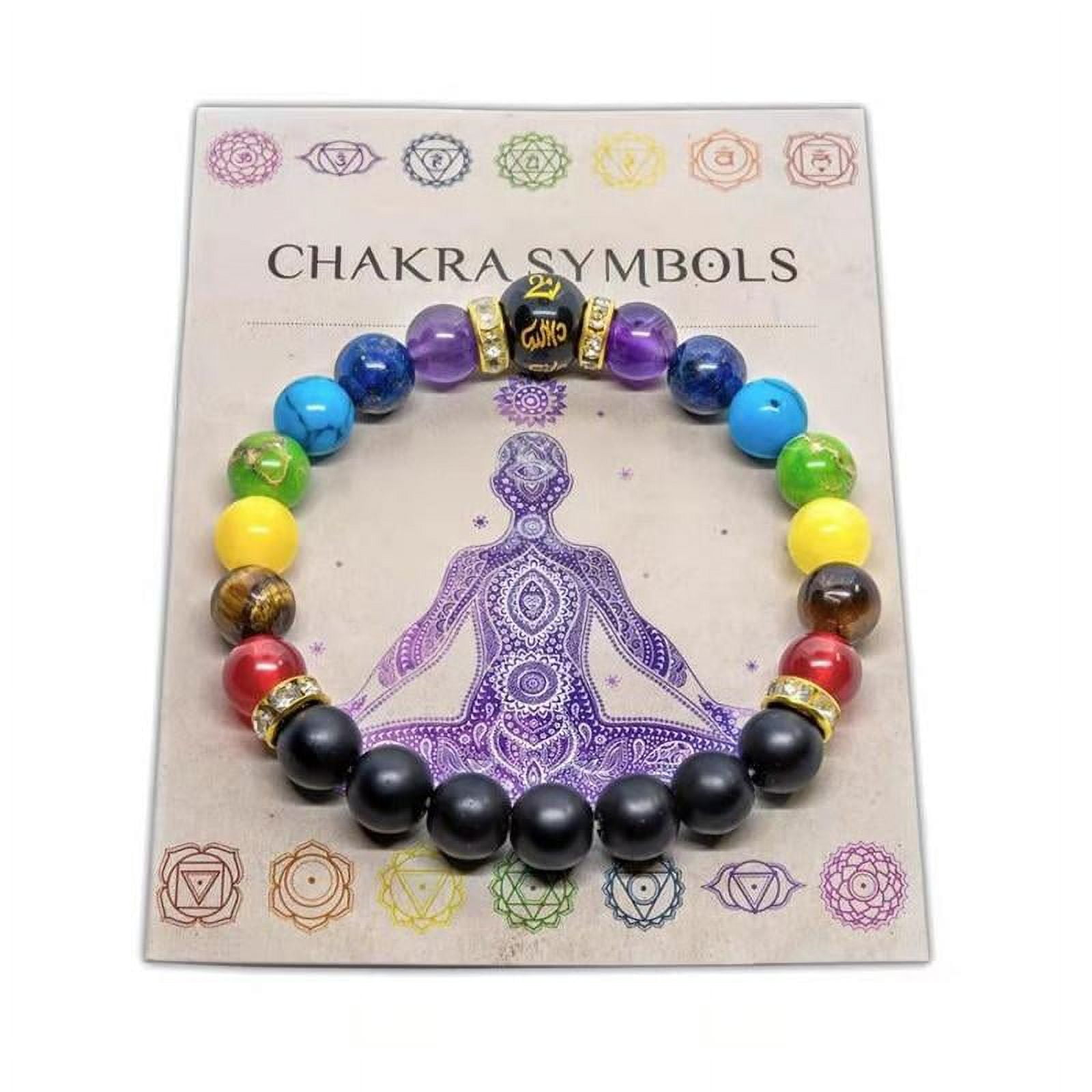 7 Chakra Stone Bracelet | Buddha & Karma
