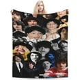 thumbnail image 2 of Blanket Finn Wolfhard Soft and Comfortable Wool Fleece Throw Blankets Gift for Home Decoration Sofa Office car Camping Yoga Travel Home Decoration Cozy Plush Beach, 2 of 6