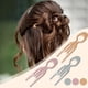 thumbnail image 5 of Horquilla ondulada en forma de U americana para mujeres con pelo recogido en la parte posterior de la cabeza, horquilla de diadema versátil, 5 of 5