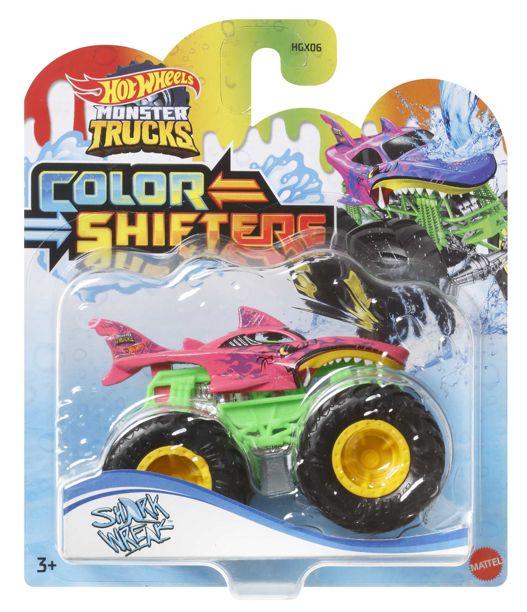 Hot Wheels Monster Trucks Color Shifters Camion, échelle1:64