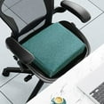 thumbnail image 4 of Extra Thick Rectangular Seat Cushion - High-Density Foam Pad with Non- Bottom for Office Chairs, Floor Meditation, Stools - Removable Washable Cover for Home & Commercial Use, 4 of 4