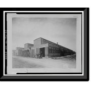 Historic Framed Print, United States Nitrate Plant No. 2, Reservation Road, Muscle Shoals, Muscle Shoals, Colbert County, AL - 57, 17-7/8" x 21-7/8"