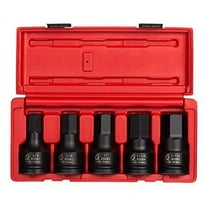 Sunex Tools 4506 - 3/4" Drive SAE Impact Hex Driver Set