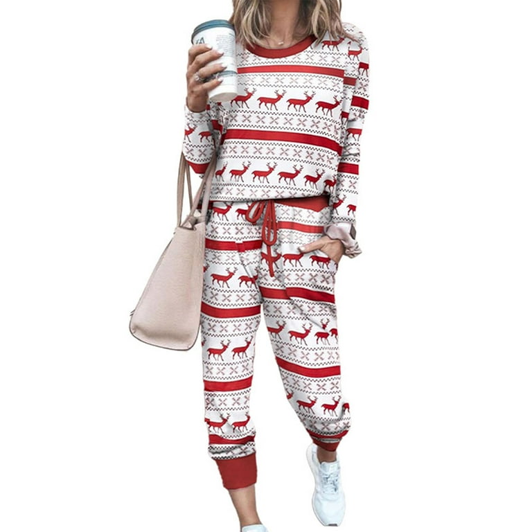 Xmas ladies pjs hot sale