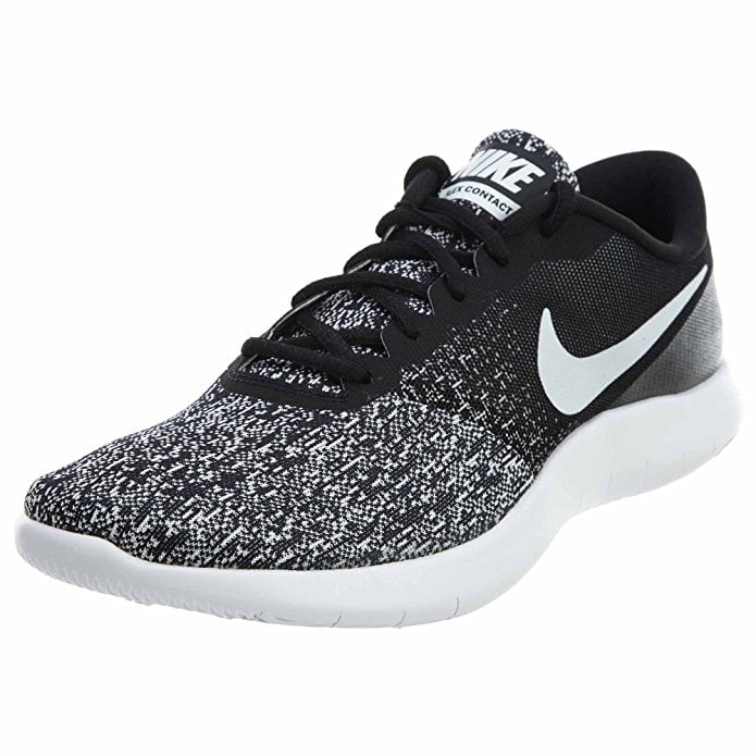 nike flex contact black and white