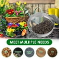 thumbnail image 5 of NUAHRHY Soil Sieve Set, Soil Sifter with Gloves, Stainless Steel Compost Sifter with 3,6,9mm Filter Mesh, Hand Held Garden Dirt Sifter with Sifting Screen, Mesh Sifter for Worm Leaves Rock, 5 of 13
