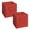 Red, variant on ClosetMaid Cubeicals Fabric Drawer, Open Storage Organizing Bin, Red (2 Pack)