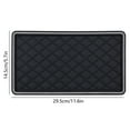 thumbnail image 3 of CxhicLuv Car Storage Mat, Auto Dashboard Pad, Stripe Anti-Slip Instrument Panel Mat with Perfume Seat, Car Organizer Accessories, Hold Items & Freshen Air, Drivers, Phone Users, Black, 3 of 6