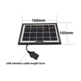 thumbnail image 4 of Generador Cargador Solar 5 V para Exteriores Con Panel Solar USB para Linterna, 4 of 5