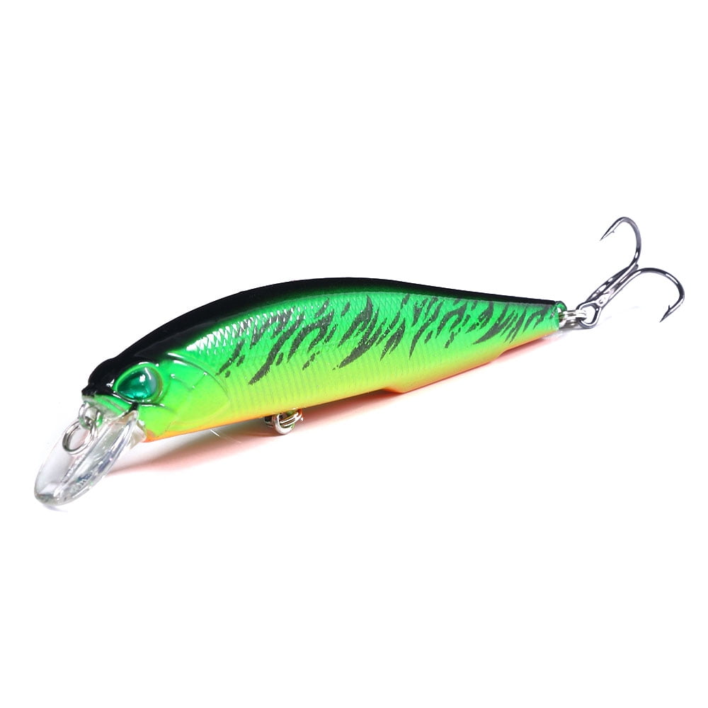 HENGJIA Fishing Lures Large Hard Bait Minnow VIB Lure with Treble Hook Life-Like Swimbait Fishing Bait Popper Crankbait Sinking Lure for Trout Bass Walleye Redfish