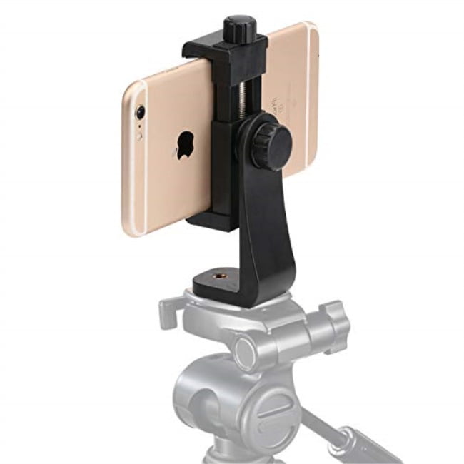 universal smartphone cell phone mount holder adapter for tripods or