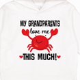 thumbnail image 3 of Inktastic My Grandparents Love Me Toddler Hoodie, 3 of 4