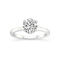 2 Carat IGI Certified Round Shape Lab Grown Diamond Engagement Ring | 14K White Gold | Mystic Secret Halo Lab Diamond Ring | FG-VS1-VS2 Quality Friendly Diamonds