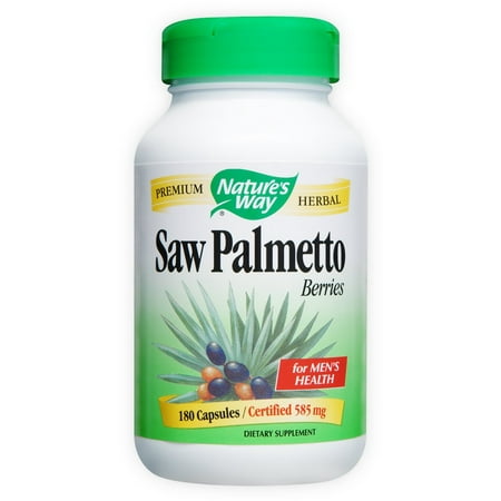 Nature's Way Saw Palmetto Berries Caps, 180 Count