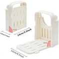 thumbnail image 3 of Bread Slicer, Adjustable Bread/Roast/Loaf Slicer Cutter,Folding Bread Toast Slicer Bagel Loaf Slicer Sandwich Maker Toast Slicing Machine with 5 Slice Thicknesses, 3 of 5