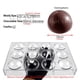 thumbnail image 1 of Moldes de Chocolate de policarbonato 3D, esfera, bombas de Chocolate de diamante, bombones, barra de caramelo, confitería profesional, herramientas de pastelería para hornear, 1 of 4