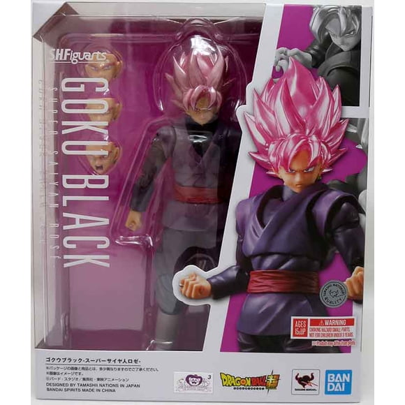 Dragonball Super 6 Inch Action Figure S.H. Figuarts - Goku Black Super Saiyan Rose Reissue
