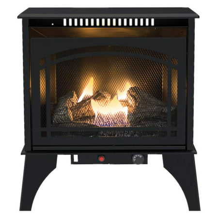 Kozy World GSD2210 Phoenix Dual Fuel Gas Stove (Best Gas Stove Fireplace)