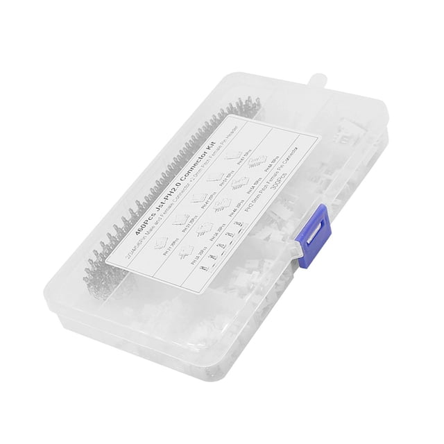 Sidaley Surtido de kit de conector Jst de 460 piezas para motocicleta, bicicleta, automóvil, botes Electrónica miscelánea XH2.54